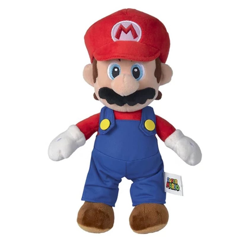 Nintendo Peluche Fire Mario de 19 cm fabriquée à partir de Tissus Super  Doux, Parfait pour Les collectionneurs et Les Enfants