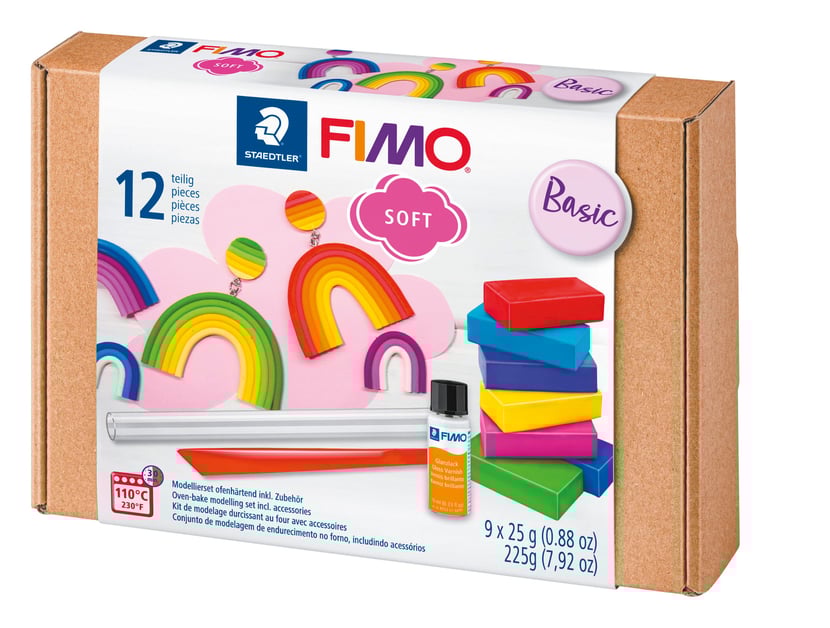 Coffret Fimo Basic Set Staedtler - Matières à modeler et couler | Cultura