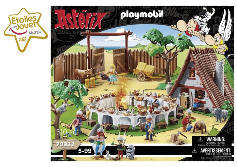 Astérix : le banquet du village - Playmobil® Astérix - 70931 - Figurines et  mondes imaginaires - Jeux d'imagination