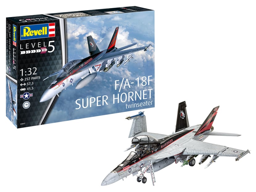 Maquette - F/A-18F Super Hornet - Kits maquettes tout inclus