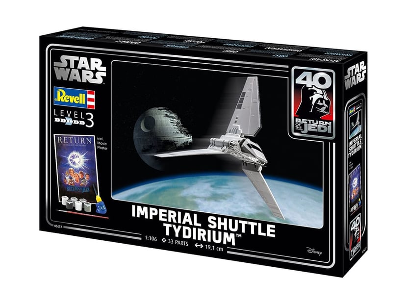 Kit complet maquette - Star Wars - Imperial Shuttle Tydirium