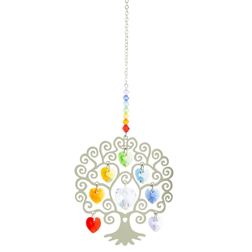 Décoration - Cristal arbre de vie 7 chakras - Feng shui