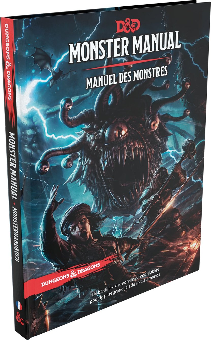 DUNGEONS DRAGONS MANUEL Des Monstres (2000) HC (French) $55.00 - PicClick CA