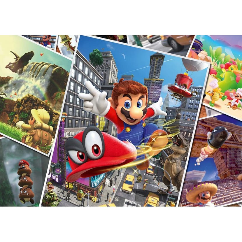 Puzzle Super Mario 500 pièces Fossil Falls - Mario Odyssey