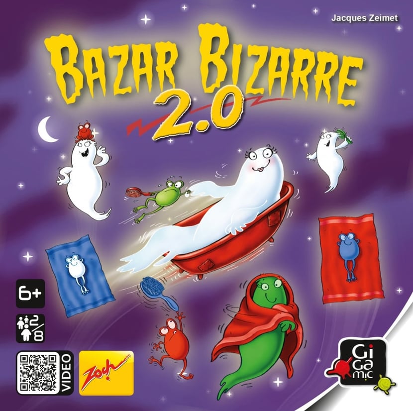 Bazar Bizarre 2.0 - Gigamic - Jeux de société enfant