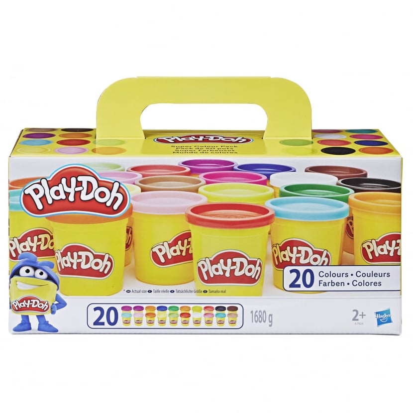 Play-Doh – 4 Pots de Pate A Modeler - Multicouleur - 112 g chacun x 4 (448g)