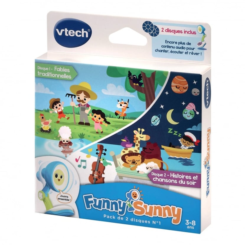 Funny Sunny VTech : King Jouet, Ordinateurs et jeux interactifs VTech -  Jeux et jouets éducatifs