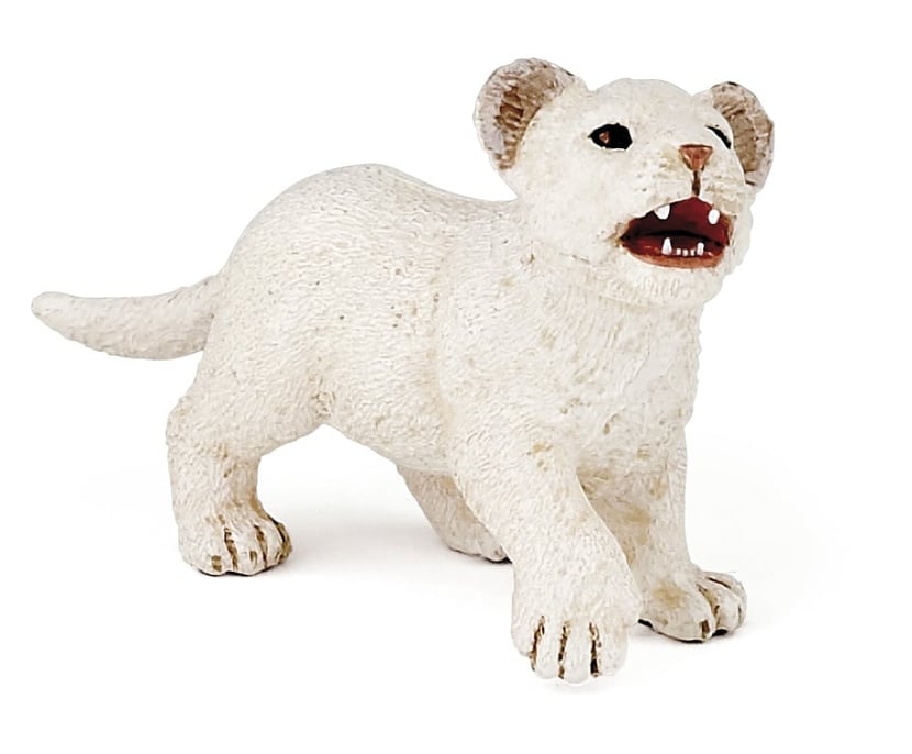 Figurine Lionceau blanc - Papo - Figurines Animaux Sauvages