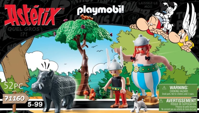 Playmobil Asterix Chasse Au Sanglier 71160