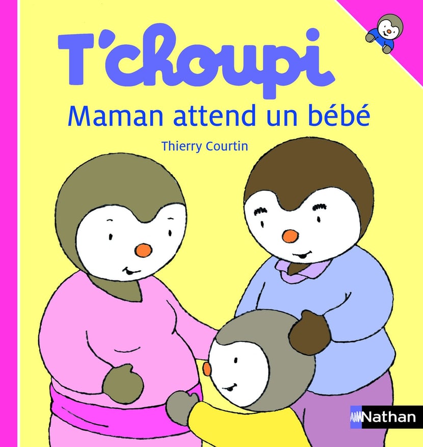 T'choupi - Maman attend un bébé : Thierry Courtin - 9782092555811