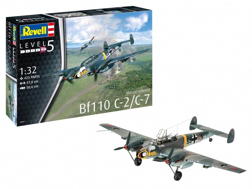 Maquette avion militaire : Messerschmitt Bf110 C-7 aille Unique Coloris  Unique - Cdiscount Jeux - Jouets