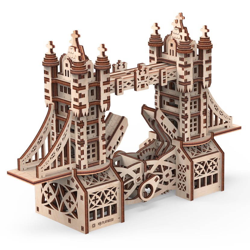 Puzzle 3D Mr Playwood - Tower Bridge petit modèle - Puzzle 3D