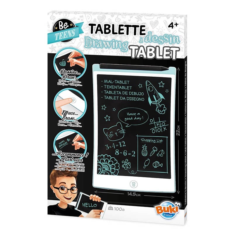 HOMESTEC Tablette d'écriture LCD colorée, Planche à Dessin de 8,5