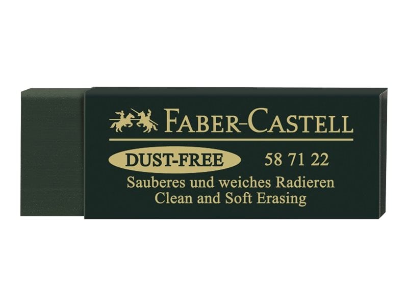 Gomme sans résidu verte - Faber Castell - Gommes, Estompes, Mannequins -  Materiel de Dessin - Dessin - Pastel