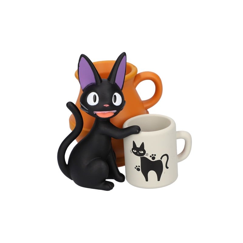 Figurine pot à crayon Ghibli Kiki la petite sorcière Jiji Produits Dérivés Films et Séries
