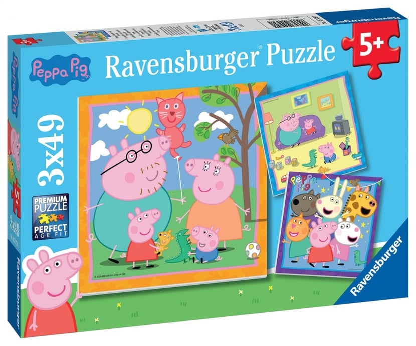 Ravensburger - La Pat'Patrouille Coffret Puzzles La Super Patrouille 3x49  Pièces