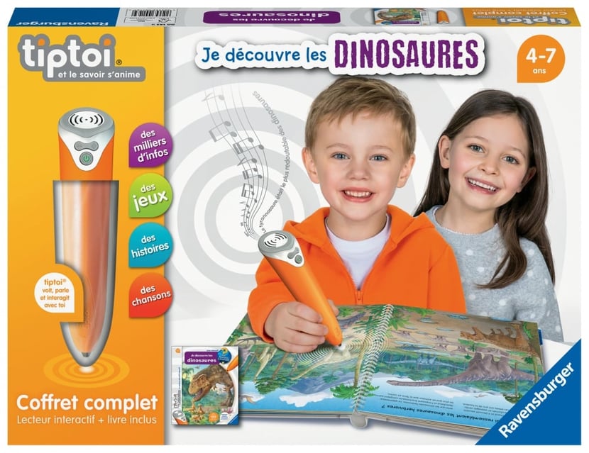 A-1-Jouet de dinosaure interactif pour enfants, avec outil éducatif, jouet  de Table amusant, meilleur cadeau