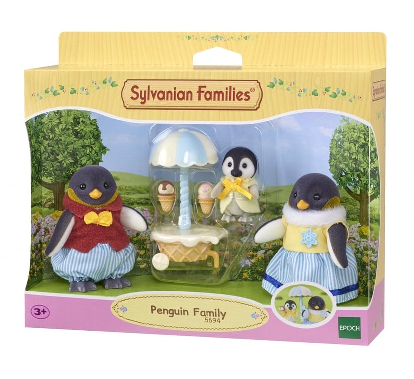 La famille Pingouin - Sylvanian Families - 5694 - Figurines et