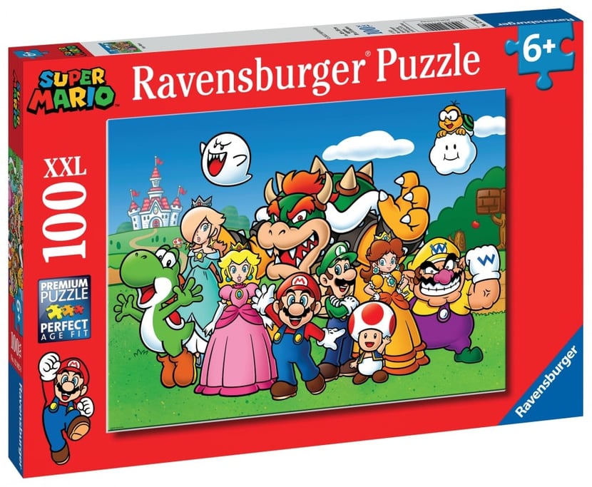 RAVENSBURGER Puzzle 100 pièces XXL Ravensburger Super Mario Fun