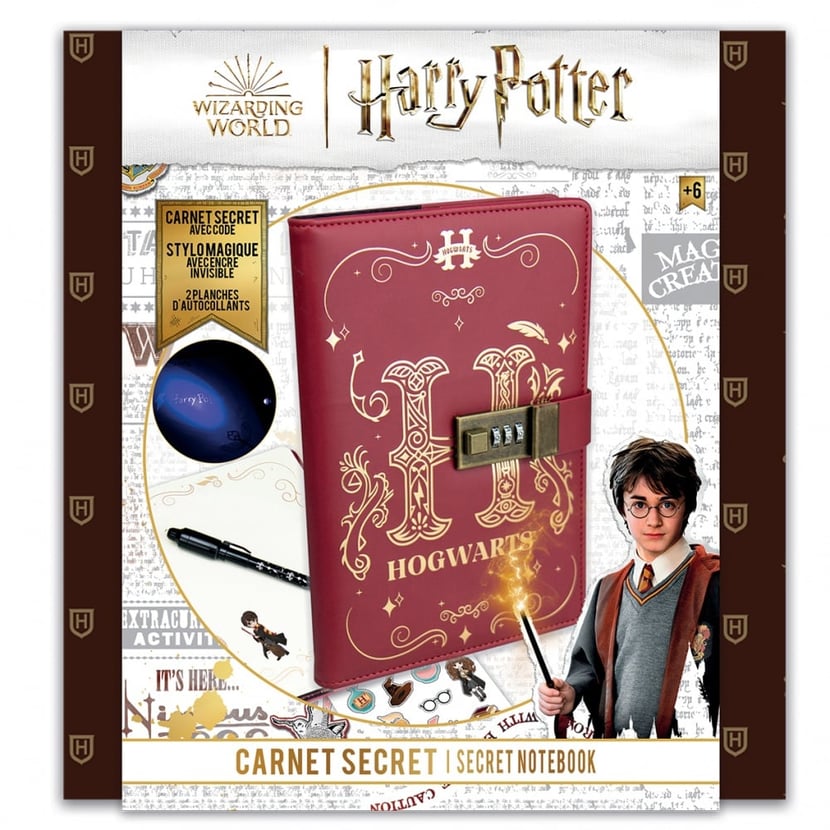 Journal Intime - Harry Potter - Journal Secret Avec Stylo A Encre