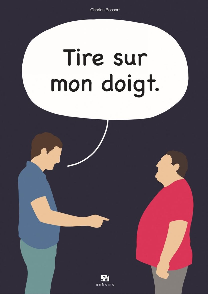 Tire mon doigt. cadeau blague drôle' Autocollant