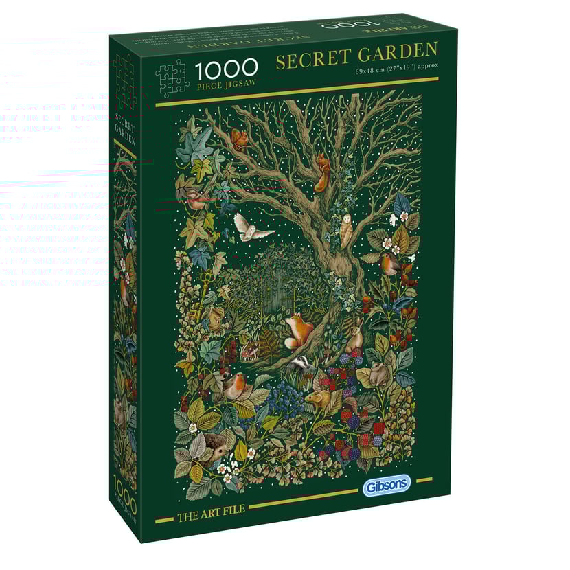 Puzzle 1000 pièces - Secret Garden - Gibsons