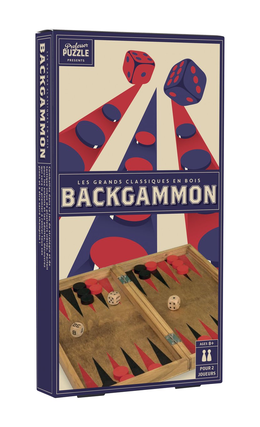 Jeu De Backgammon GOKI – Neuf, Classique Et Indémodable