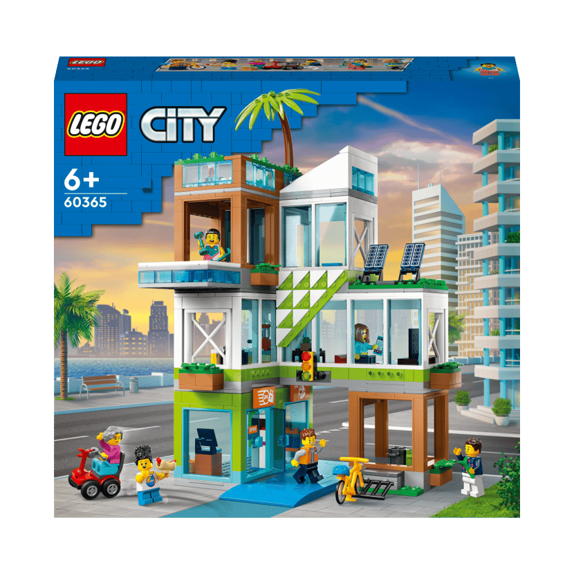 LEGO® 60365 - L'immeuble d'habitation - LEGO® City - Jeux de