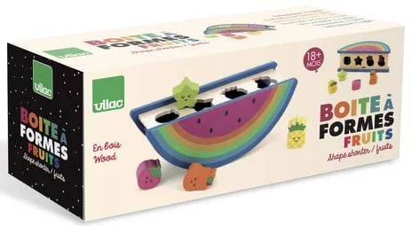 BOITE A FORME FRUITS - ANDY - Vilac