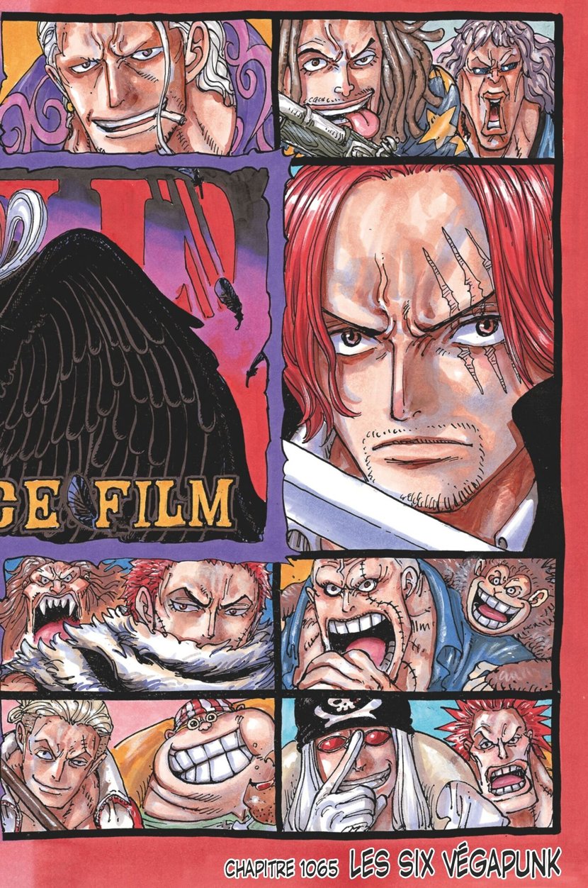 Spoilers del manga One Piece 1065 titulado Los seis Vegapunk