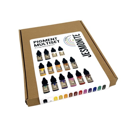 Lot de 15 colorants Jesmonite - 10 g