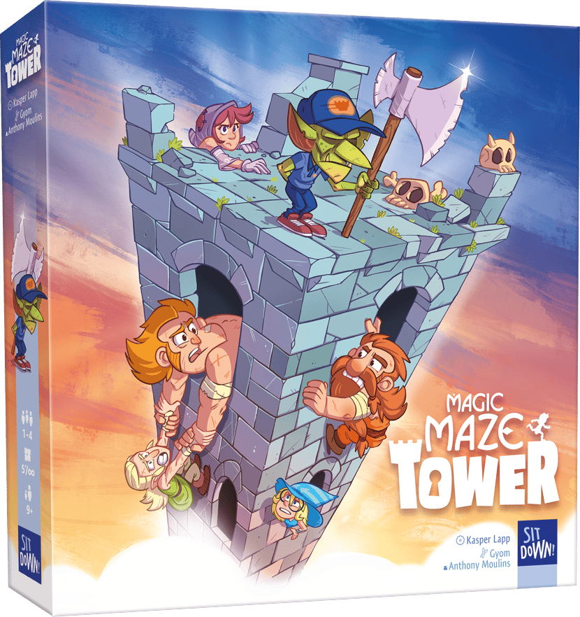 Magic Maze Tower - Sit Down Games - Jeux d'ambiance | Cultura