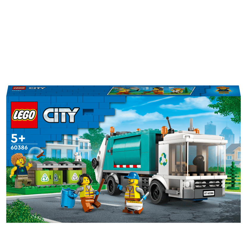 Le camion de recyclage - LEGO® City - 60386 - Jeux de construction