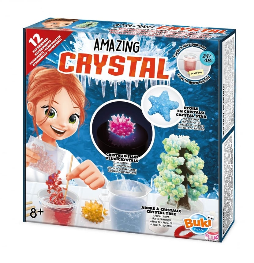Amazing Crystal - Jeux Sciences naturelles - Jeux scientifiques - STEM -  Jeux éducatifs