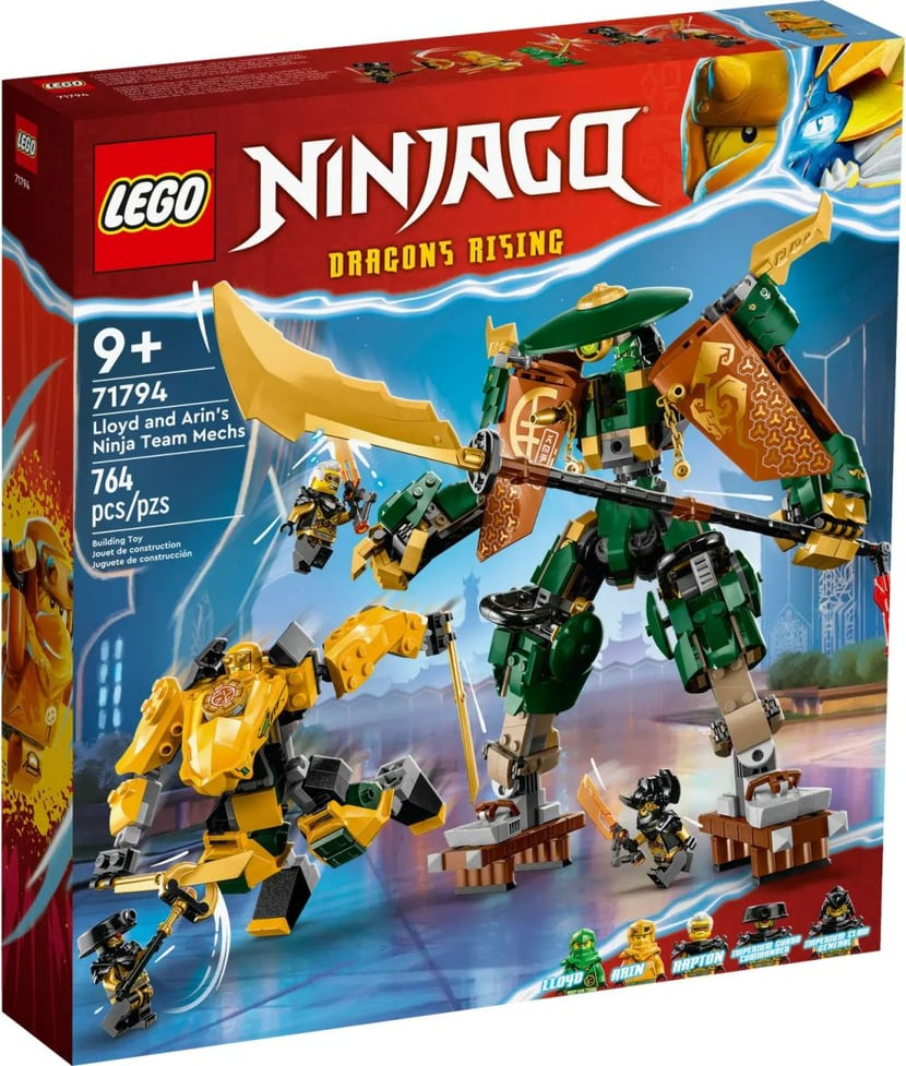 Une nouvelle collection anniversaire LEGO NINJAGO est désormais