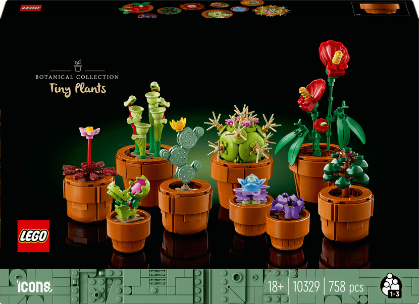 Les plantes miniatures - LEGO® Icons - 10329 - Jeux de construction