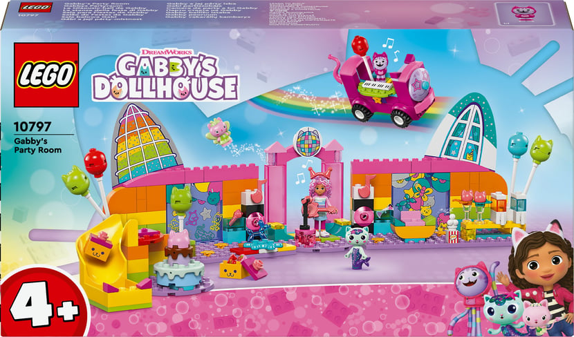 LEGO® 10797 - Le Miaousic-hall de Gabby - Gabby's Dollhouse - Jeux