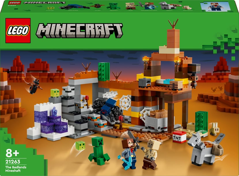 LEGO® 21263 La mine des Badlands LEGO® Minecraft™ Jeux de