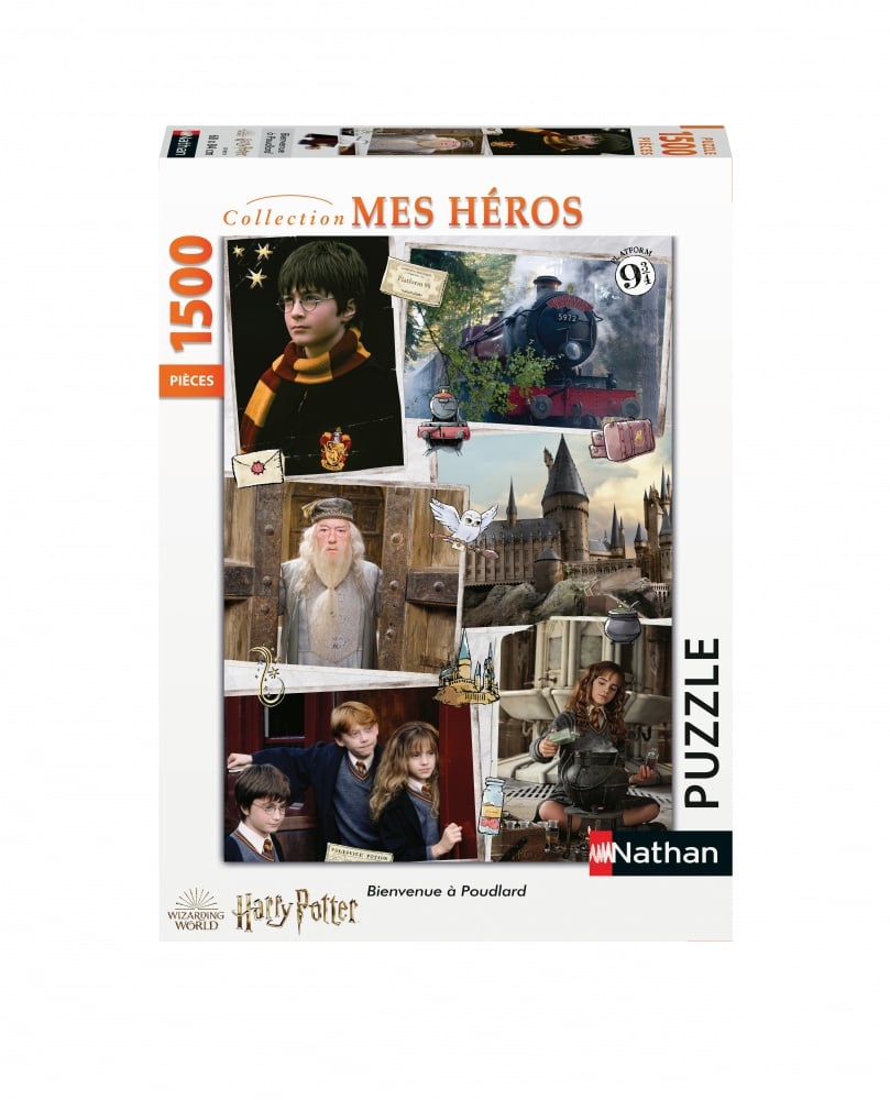 Puzzle 1000 p - Harry Potter et les sorciers, Puzzle adulte, Puzzle, Produits