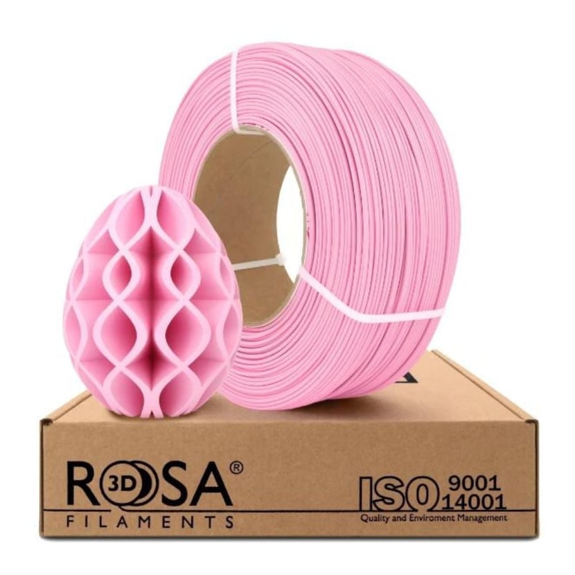 Filament pour imprimante 3D - PLA Pastel Macaron - Rosa3D - 1,75 mm - 1 kg Refill - Rose
