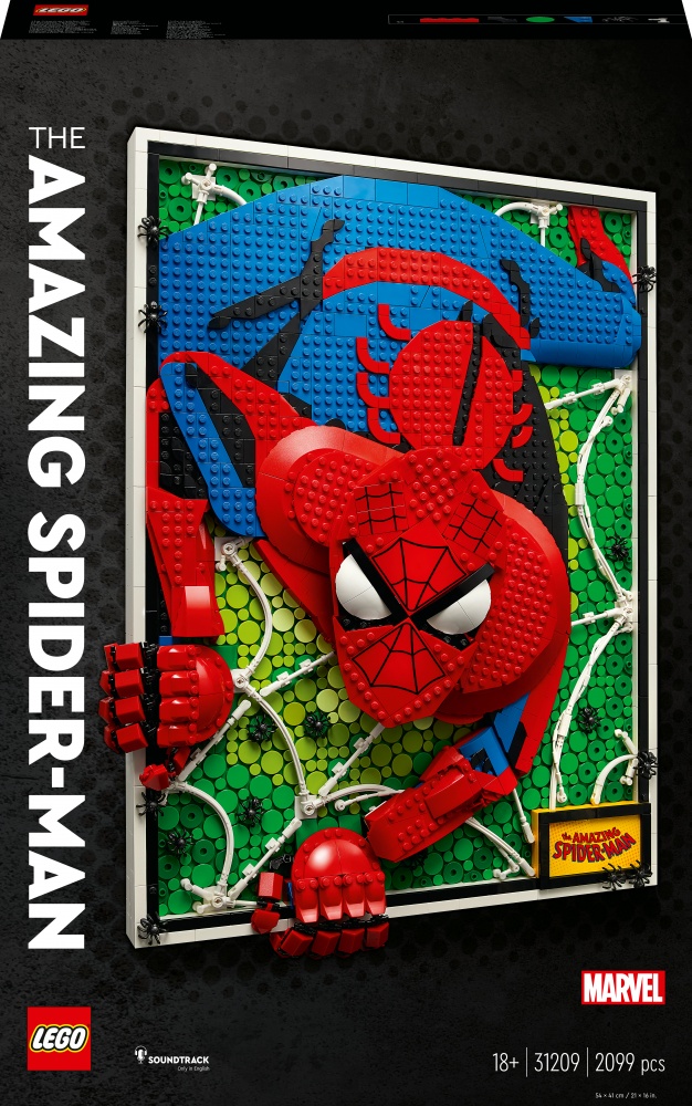 LEGO® 31209 The Amazing Spider-Man LEGO® ART Jeux de