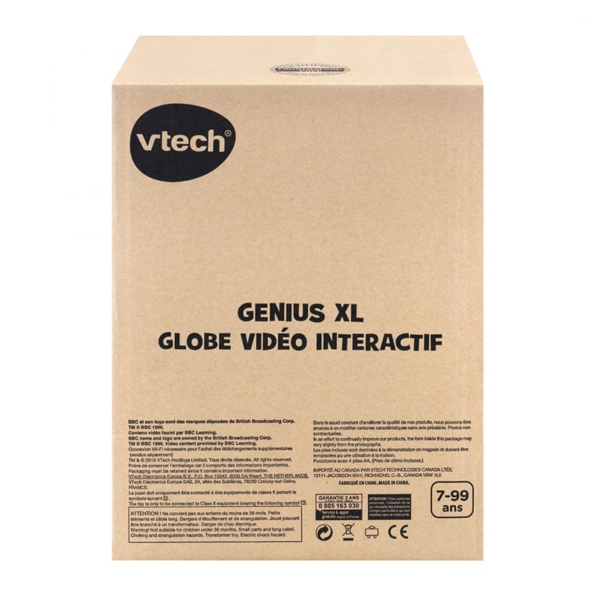Livraison à domicile Promotion Vtech Globe video interactif- Genius XL