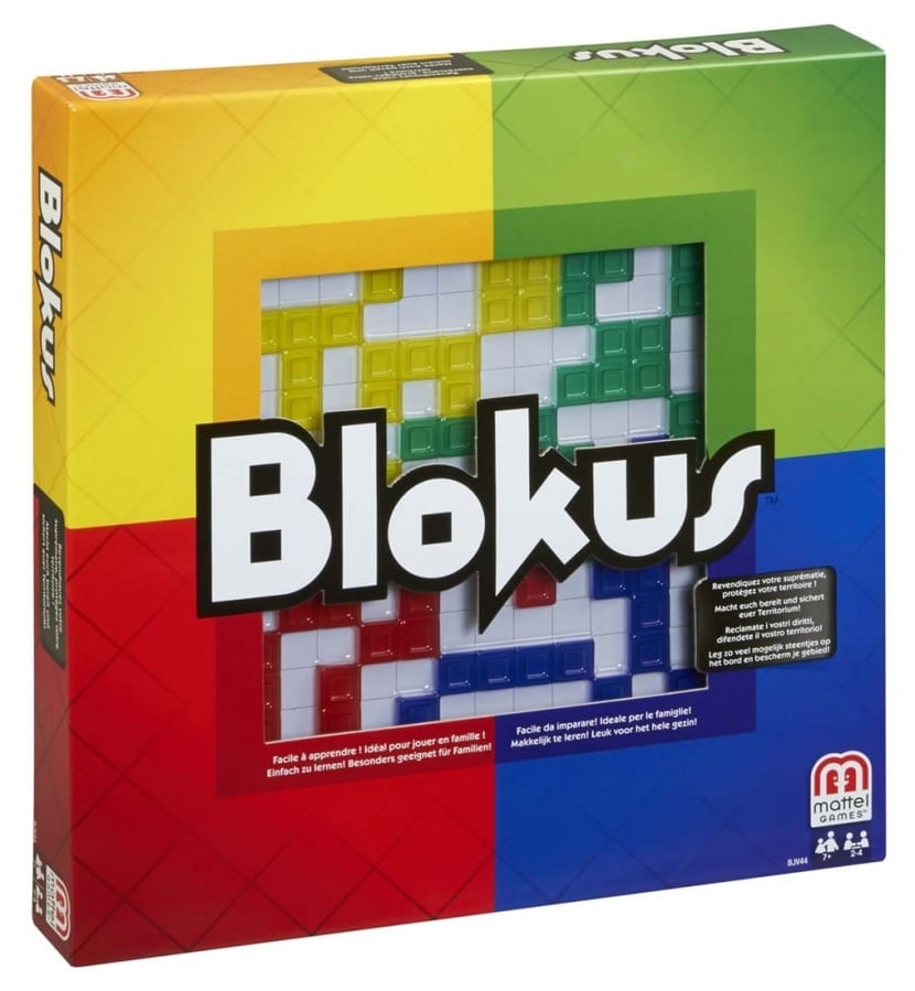 Mattel Games - Blokus - Jeu de Société - 7 ans et + - Jeux classiques