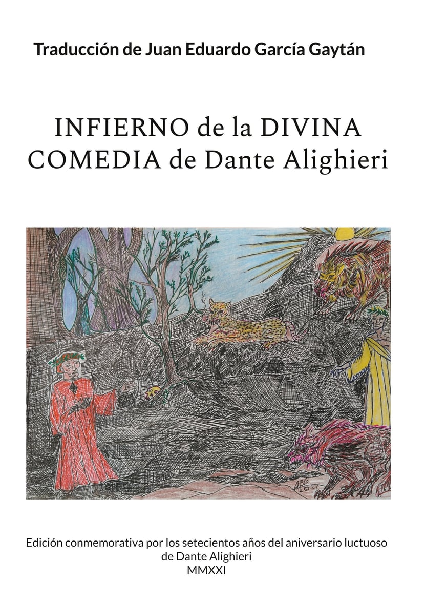 INFIERNO de la DIVINA COMEDIA de Dante Alighieri 9783755764618