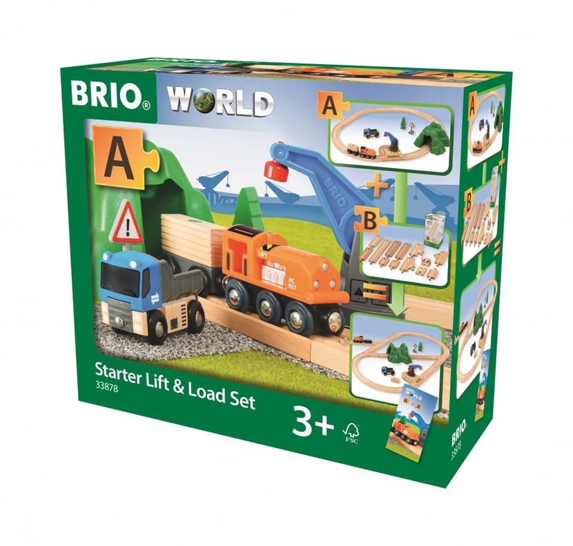 Wagon Convoyeur de Bois, BRIO Trains, BRIO, Produits