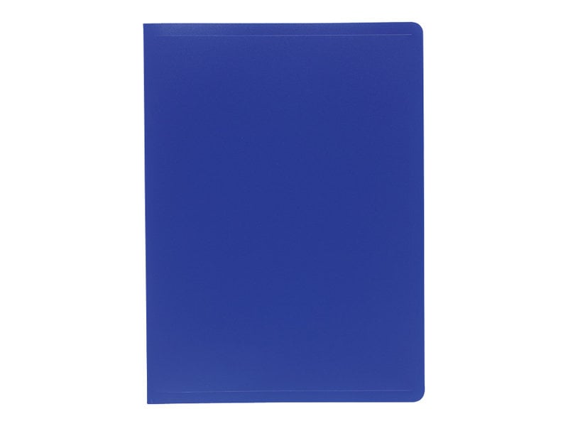 Porte-vues porte-documents 80 vues A4 bleu pastel