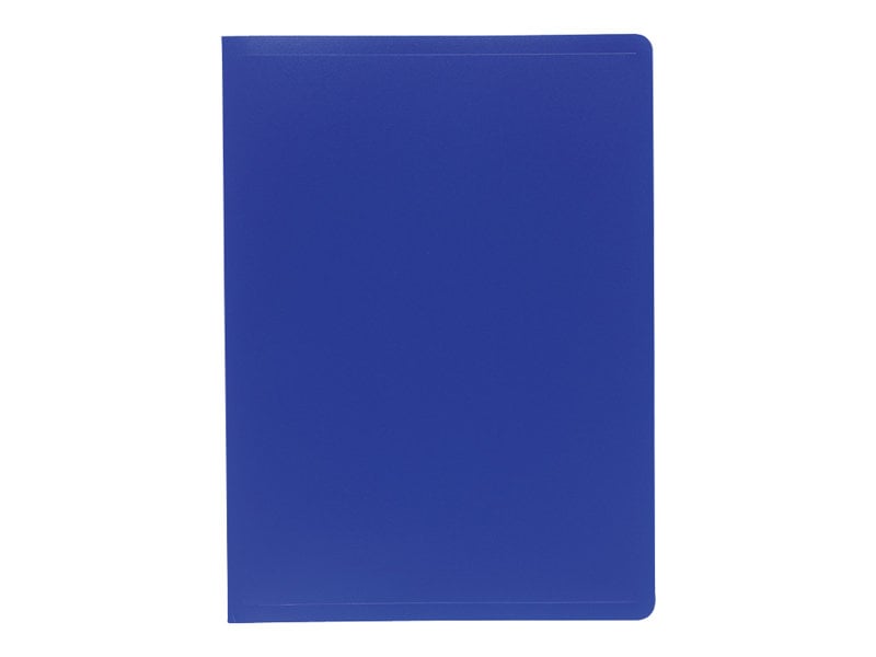 Porte vues amovible Exacompta - 30 pochettes - bleu transparent