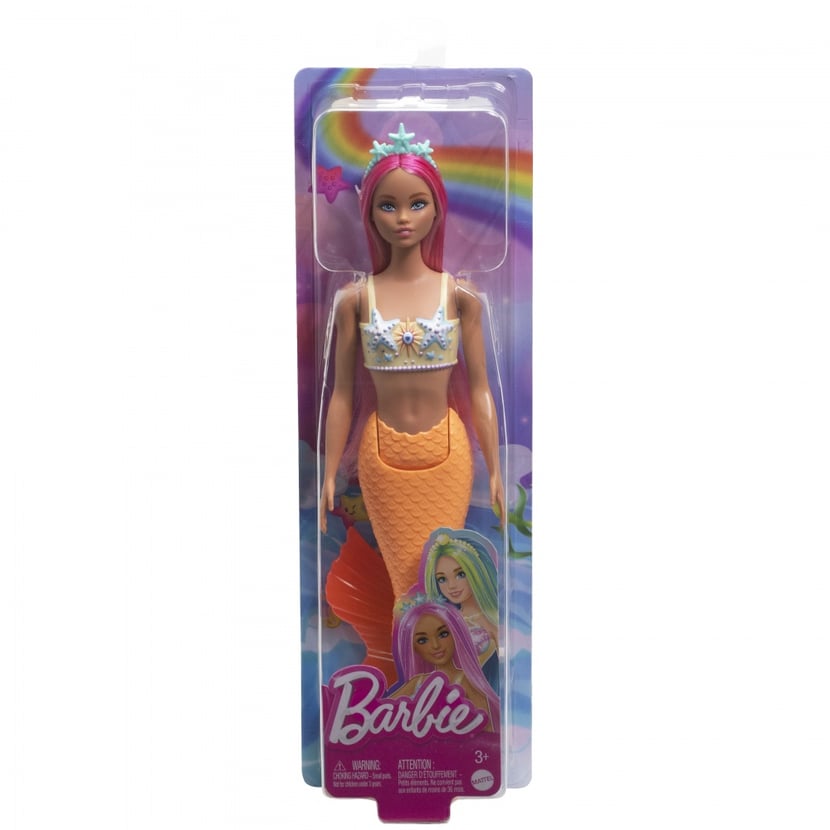 Sirène Rose Barbie Mattel Poupée et poupon Jeux d
