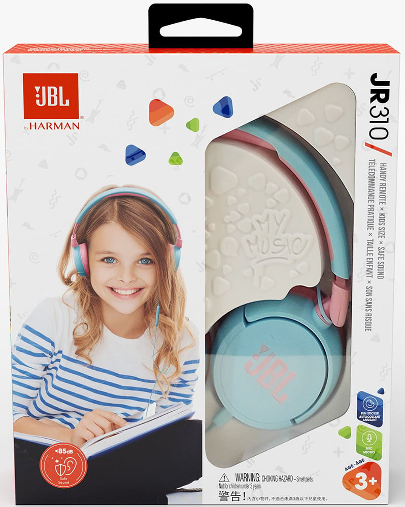 Auriculares JBL Junior 310 Kids On-Ear Headphones Color Rojo/Azul – CHARS