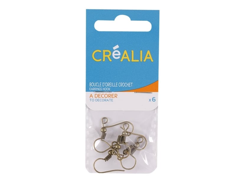 Acheter 1 boîte de matériel de boucles d'oreilles d'accessoires de bijoux  de bricolage avec des outils faits à la main